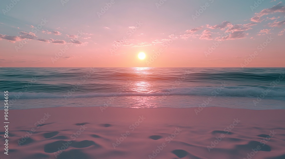 Obraz premium Sunset landscape