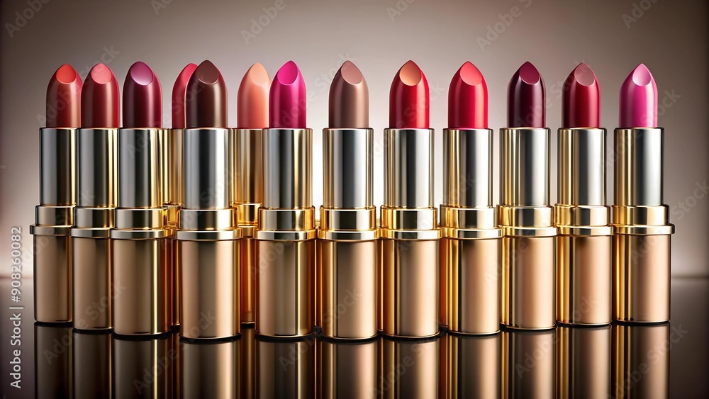 A Touch of Glamour: A Classic Lipstick Ensemble AI generated A Touch of Glamour: A Classic Lipstick Ensemble AI generated