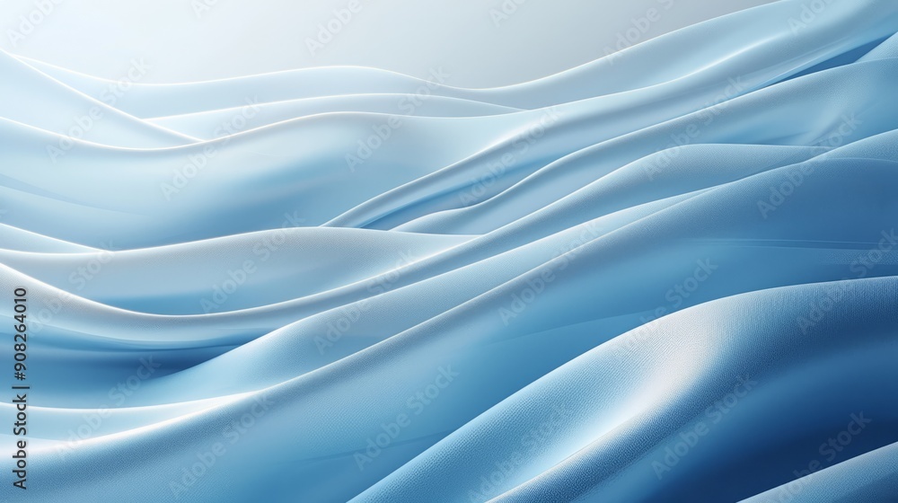Abstract Blue Waves Pattern 14 Abstract Blue Waves Pattern 14