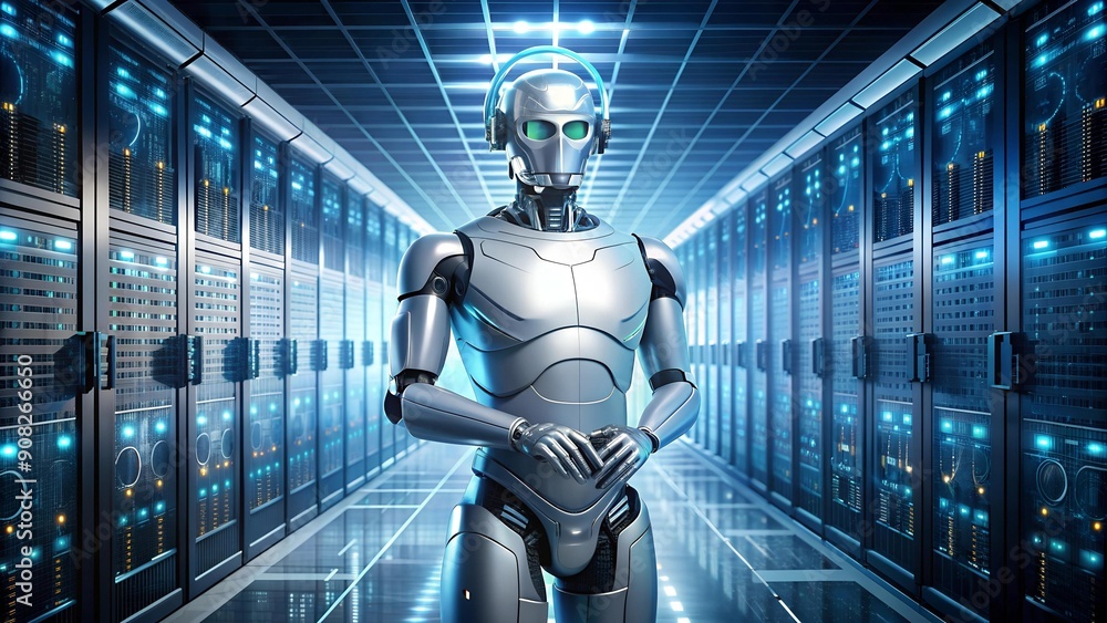 A Symphony of Data: The AI Orchestrator in the Server Sanctuary Generative AI A Symphony of Data: The AI Orchestrator in the Server Sanctuary Generative AI
