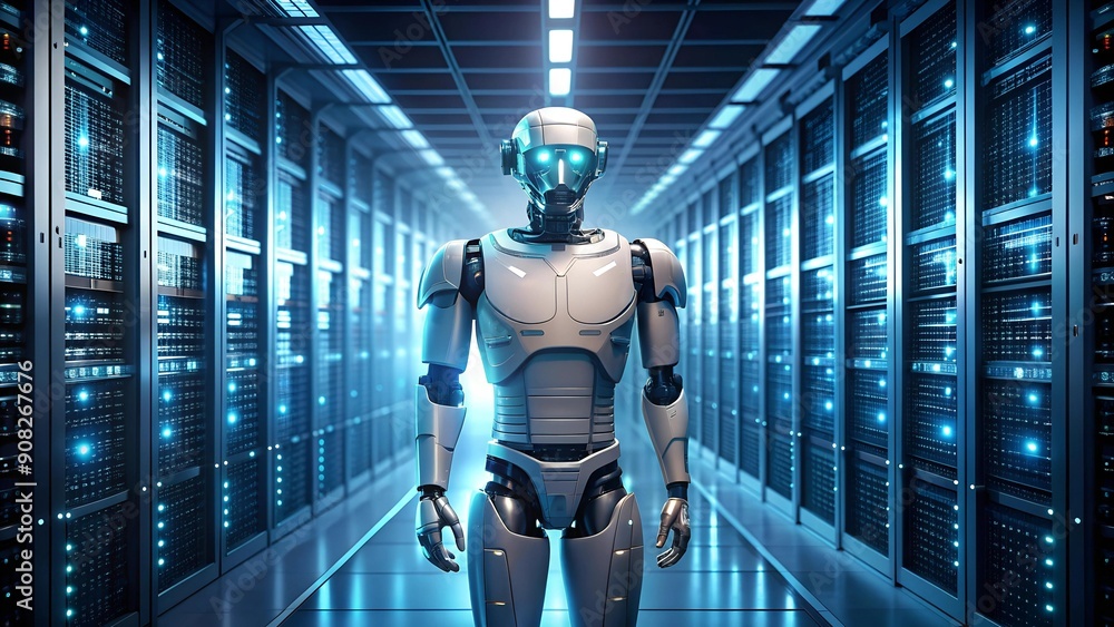 The Data Refinery: A Robot Processing the Raw Materials of Information Generative AI The Data Refinery: A Robot Processing the Raw Materials of Information Generative AI
