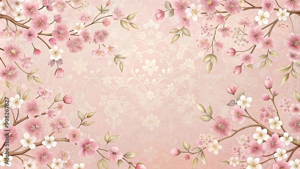 Dancing Cherry Blossoms: A Tapestry of Springtime Delights AI generated Dancing Cherry Blossoms: A Tapestry of Springtime Delights AI generated