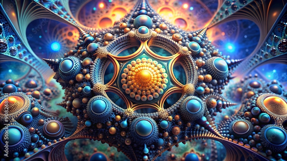 Fractal Abstractions: A Journey Through Infinite Geometric Recursion Generative AI Fractal Abstractions: A Journey Through Infinite Geometric Recursion Generative AI