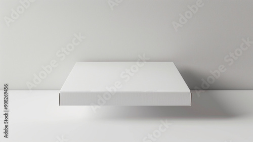 empty white box