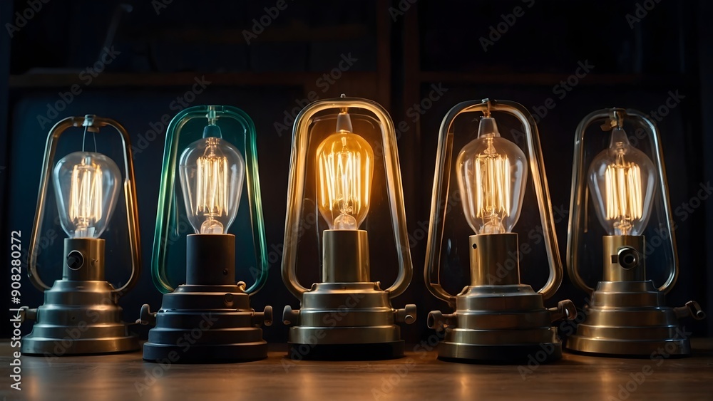 Elegant lighting fixture with refined bulb Elegant lighting fixture with refined bulb