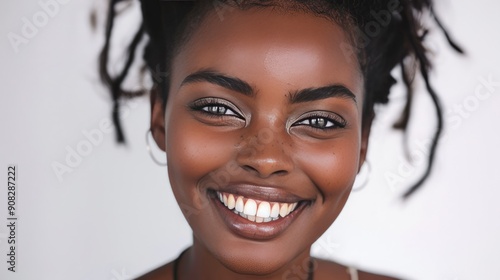 Smiling Woman with Natural Beauty 17