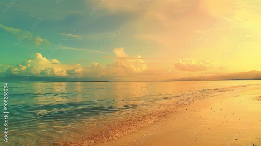 Sunset Over the Calm Ocean 8 Sunset Over the Calm Ocean 8