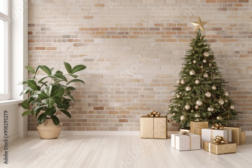 Minimalist Christmas Tree Decor 4