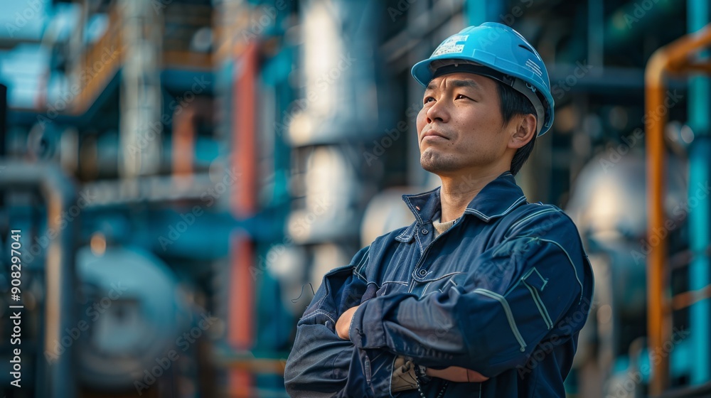 Industrial Worker at Port 2 Industrial Worker at Port 2
