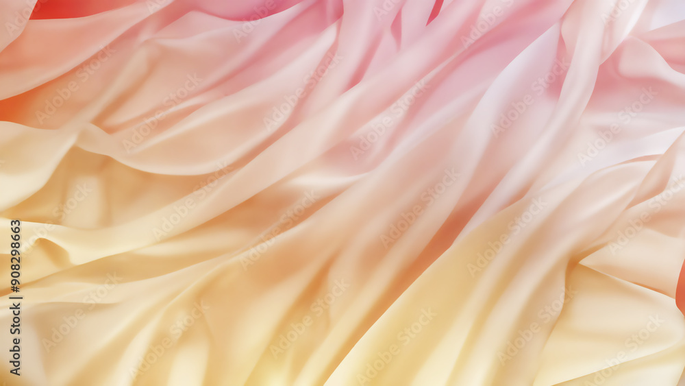 Obraz premium 柔らかな布の背景 AI画像 ジェネレーティブAI