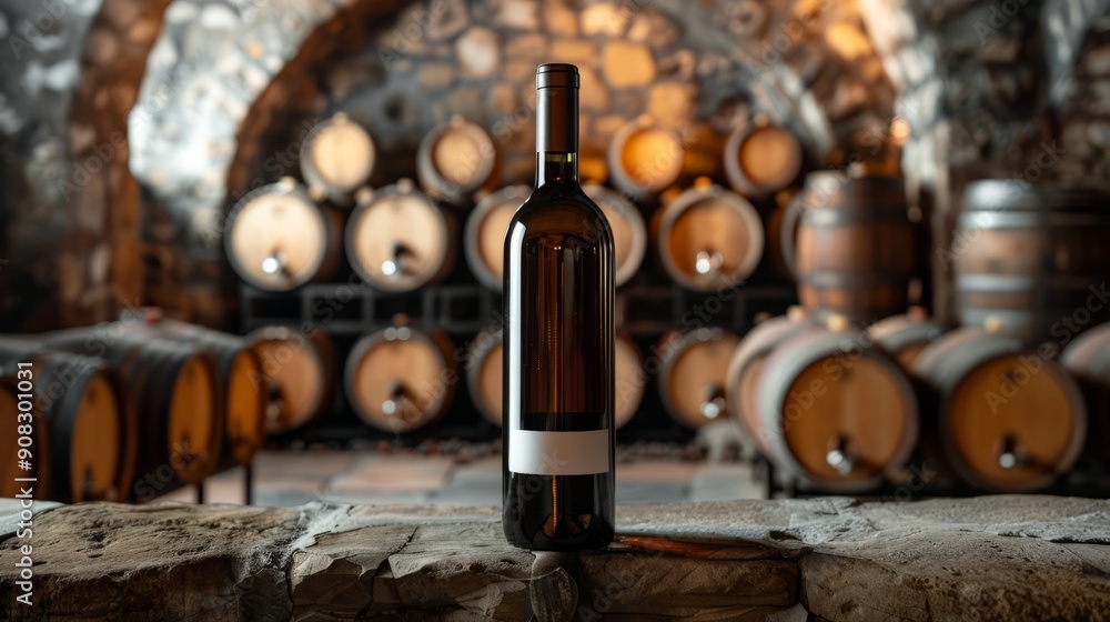 Obraz premium Wine Cellar Ambiance 1