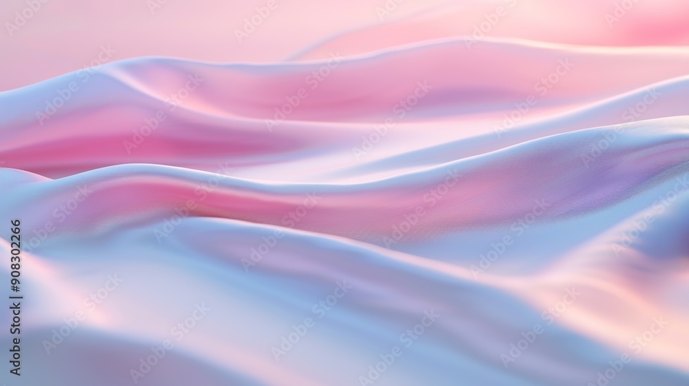 Serene Pastel Waves - Tranquil Abstract Background of Blending Colors on Satin Texture for Relaxation and Meditation Serene Pastel Waves - Tranquil Abstract Background of Blending Colors on Satin Texture for Relaxation and Meditation