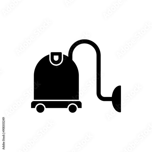 vacuum cleaner concept line icon. Simple element illustration. vacuum cleaner concept outline symbol design.