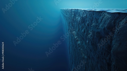 Abyssal Depths: Unveiling Conservation Theories in Oceanic Trench with Deep-Sea Textures photo