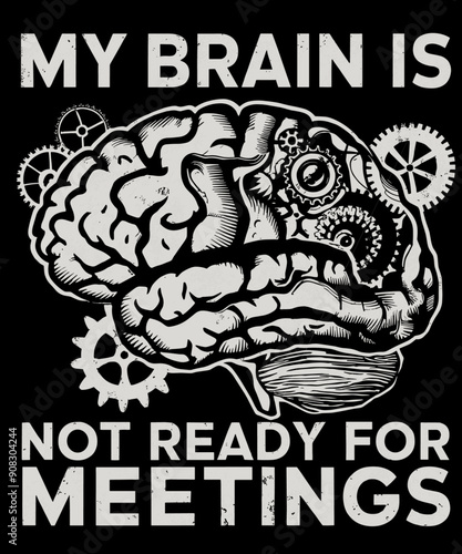 My brain is not ready for meetings
