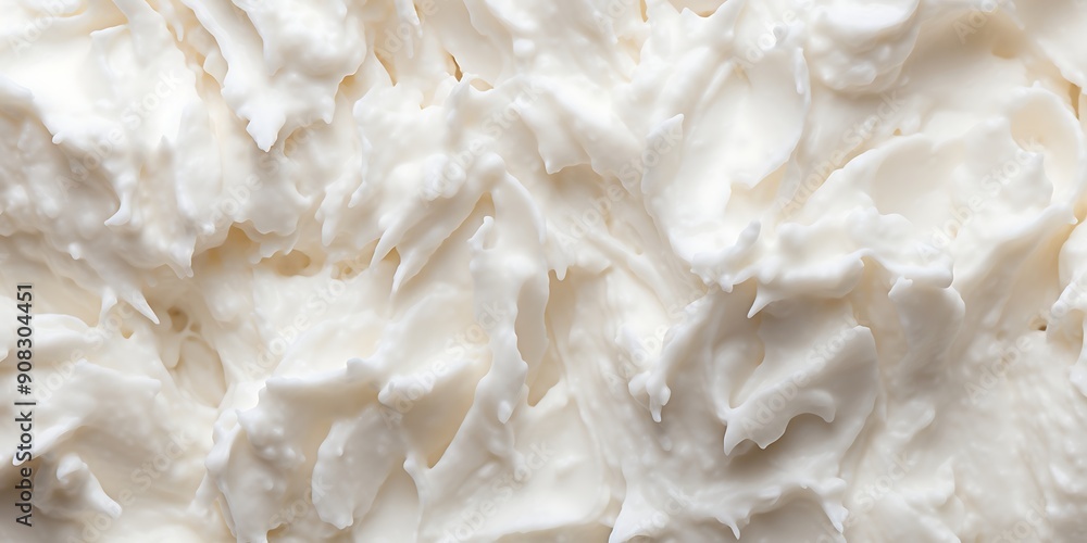 Coconut ice cream background texture Coconut ice cream background texture
