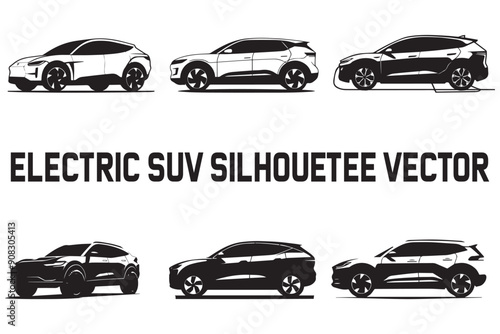 Electric SUV Silhouette,
Vector Art,
White Background,
SUV Silhouette,
Electric Vehicle,
Electric SUV Vector,
Auto Design,
Digital Art,
Eco-Friendly SUV,
Vector Illustration,
Auto Silhouette,
SUV Outl