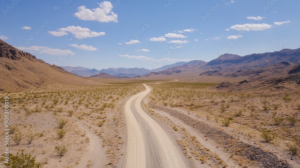 Winding Desert Road 1 Winding Desert Road 1