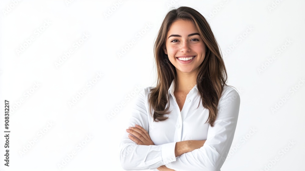 Confident Woman Smiling 3 Confident Woman Smiling 3
