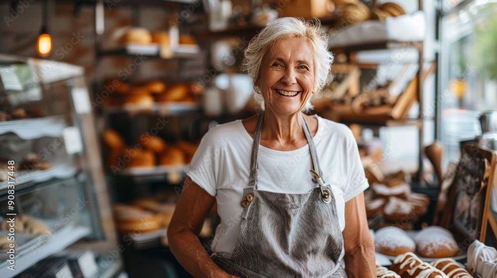 Female Baker in Artisan Bakery 12 Female Baker in Artisan Bakery 12
