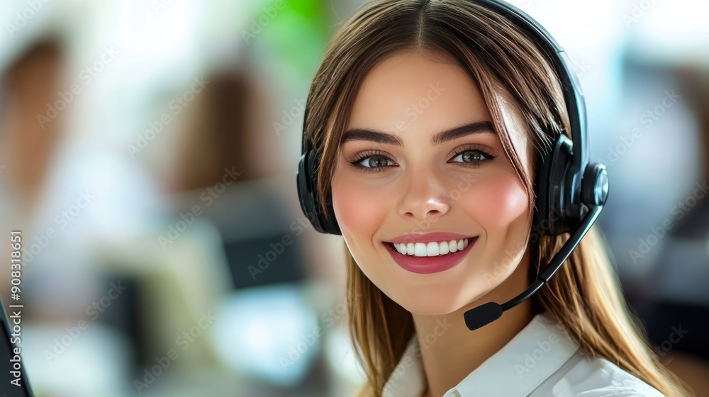 Smiling Customer Service Representative 3 Smiling Customer Service Representative 3