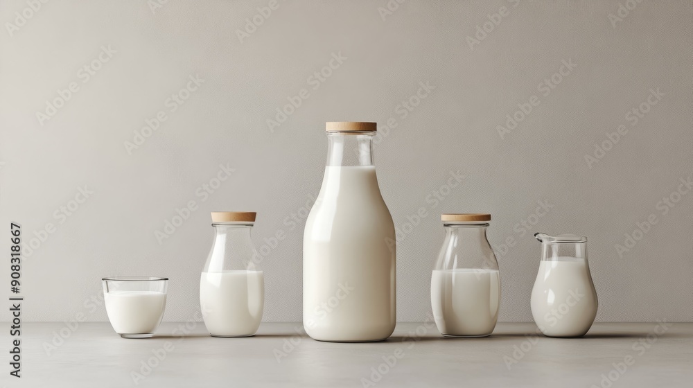 Minimalist Milk Bottles 3 Minimalist Milk Bottles 3