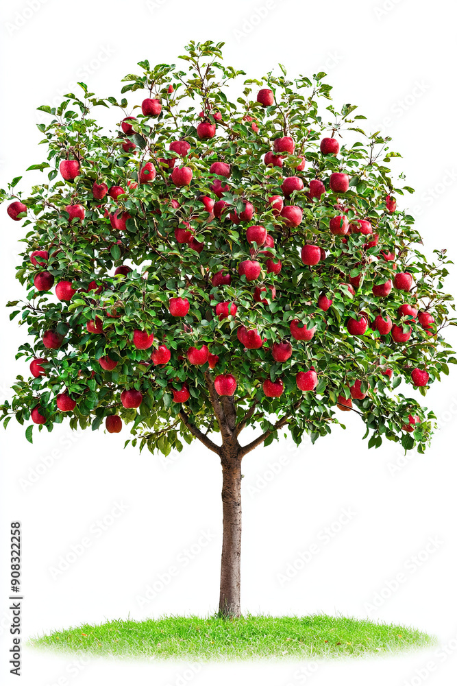 Apple Tree Isolated on White Background, Fresh Apple Branch, Organic Apples, Green Leaves, Healthy Fruit Tree, Vibrant Red Apples, Natural Produce, High Resolution Image Apple Tree Isolated on White Background, Fresh Apple Branch, Organic Apples, Green Leaves, Healthy Fruit Tree, Vibrant Red Apples, Natural Produce, High Resolution Image