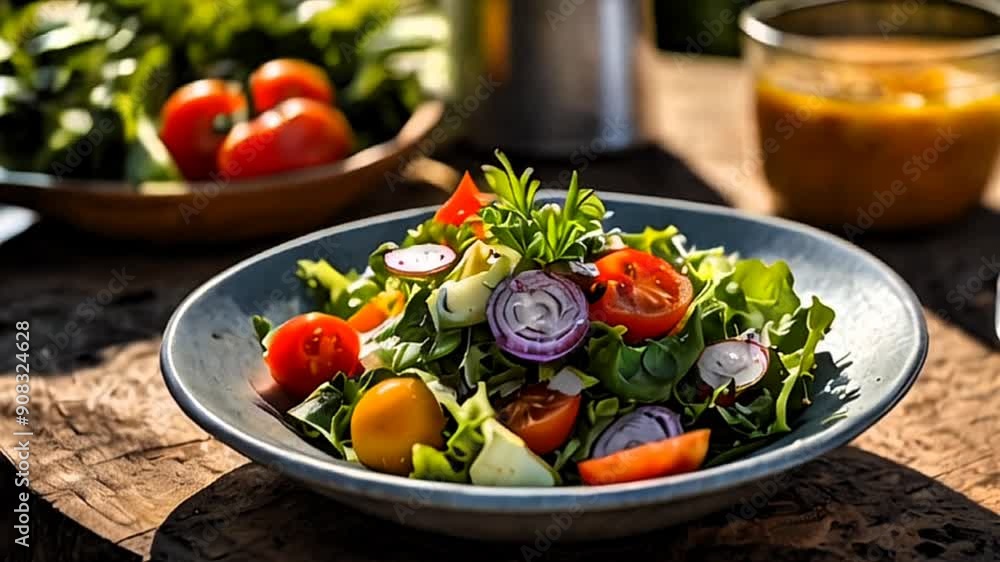 vegetable salad with feta cheese vegetable salad with feta cheese