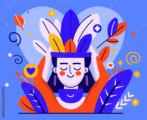 Mental Health Illustration