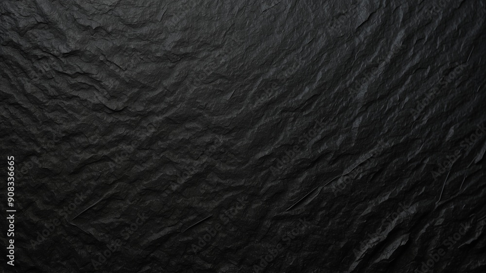 Textured Black Slate Surface with Natural Patterns Textured Black Slate Surface with Natural Patterns
