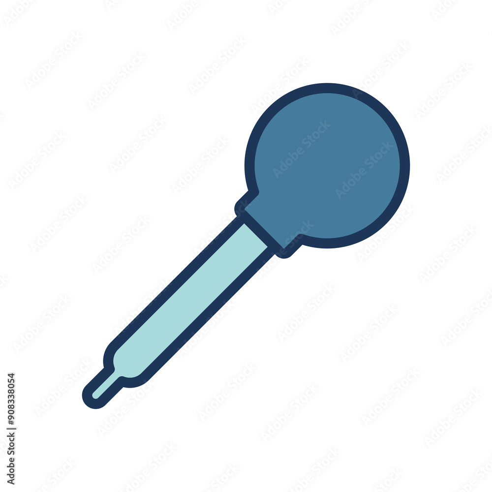 bulb irrigation syringe icon symbol vector template bulb irrigation syringe icon symbol vector template