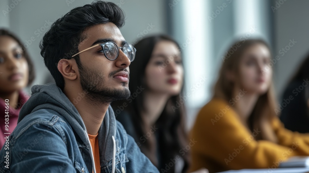 A diverse group of university students engaged in a lively debate in a seminar room, passionately discussing various viewpoints and ideas, highlighting the importance of critical thinking and open A diverse group of university students engaged in a lively debate in a seminar room, passionately discussing various viewpoints and ideas, highlighting the importance of critical thinking and open