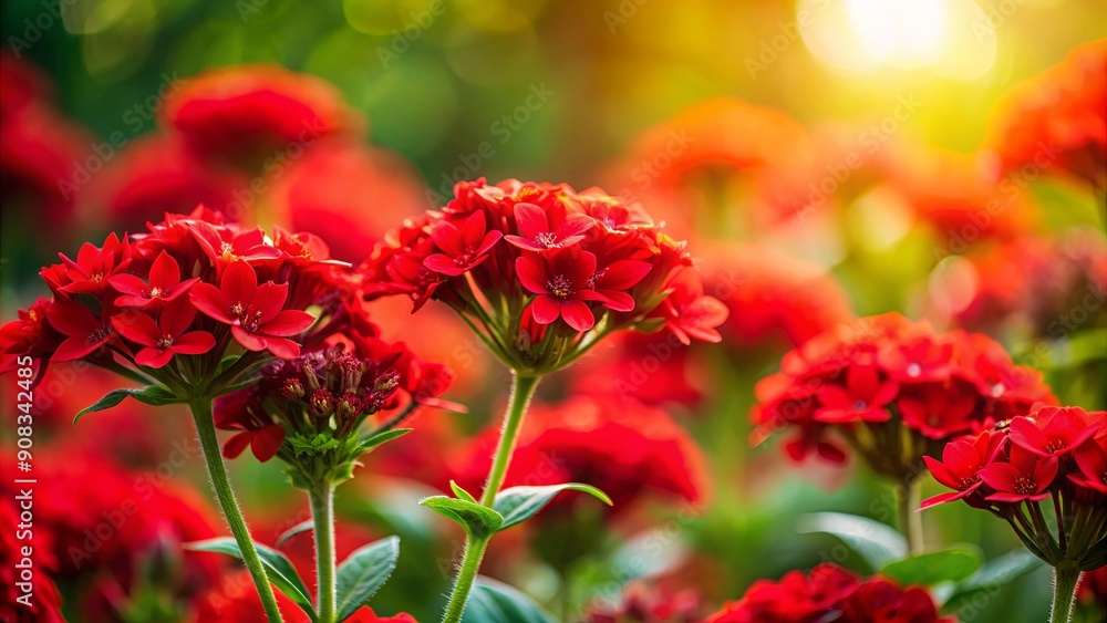 Red flowers on a background, perfect for wallpaper or desktop, flowers, red, background, wallpaper, desktop, flora, nature, vibrant