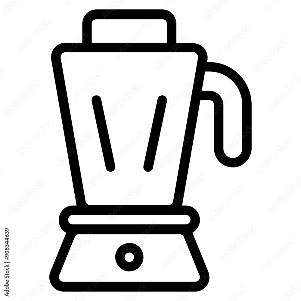 Blender Icon in Line Style Blender Icon in Line Style