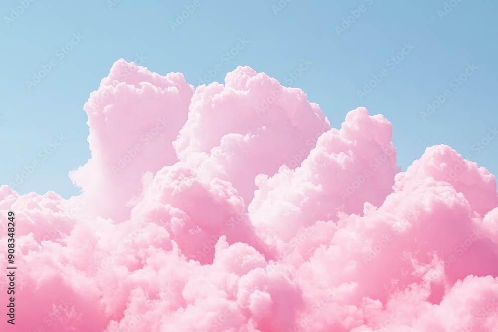 Serene Pink Aesthetic Wallpaper Featuring Dreamy Clouds Serene Pink Aesthetic Wallpaper Featuring Dreamy Clouds