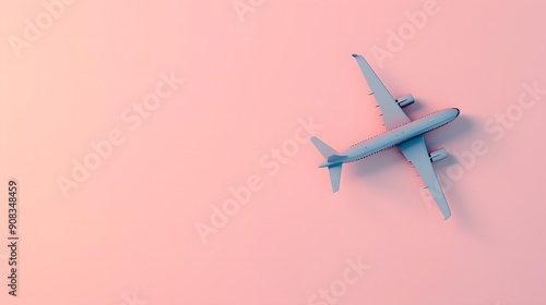 Wallpaper Mural airplane in flight Torontodigital.ca