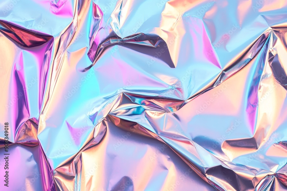 Shimmering Iridescent Silver Holographic Vaporwave Foil Background Texture with Retro 80s Cyberpunk Vibes Shimmering Iridescent Silver Holographic Vaporwave Foil Background Texture with Retro 80s Cyberpunk Vibes