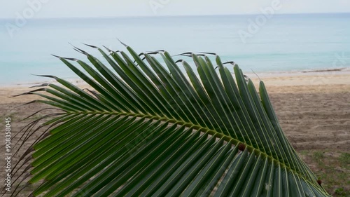 Thailand Phuket island lagoon area. Beach Bang Tao  and sea