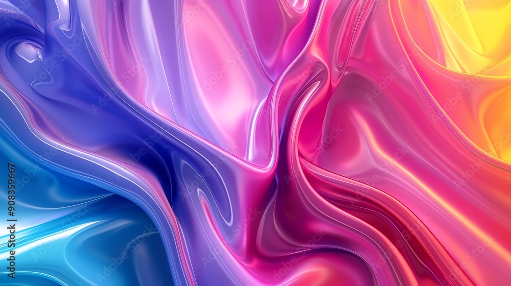 Abstract, colorful, swirling, liquid-like background. Abstract, colorful, swirling, liquid-like background.
