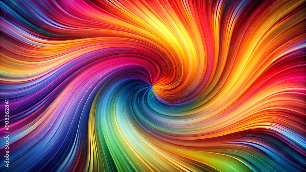 Vibrant Symphony of Swirling Hues AI Generated Vibrant Symphony of Swirling Hues AI Generated