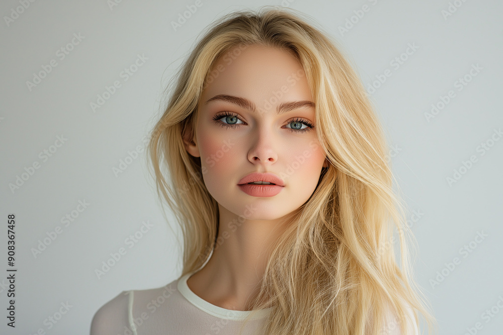 young and beautiful blonde woman young and beautiful blonde woman