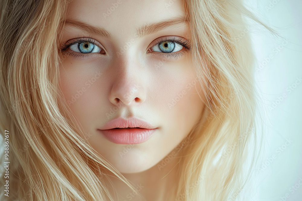young and beautiful blonde woman young and beautiful blonde woman
