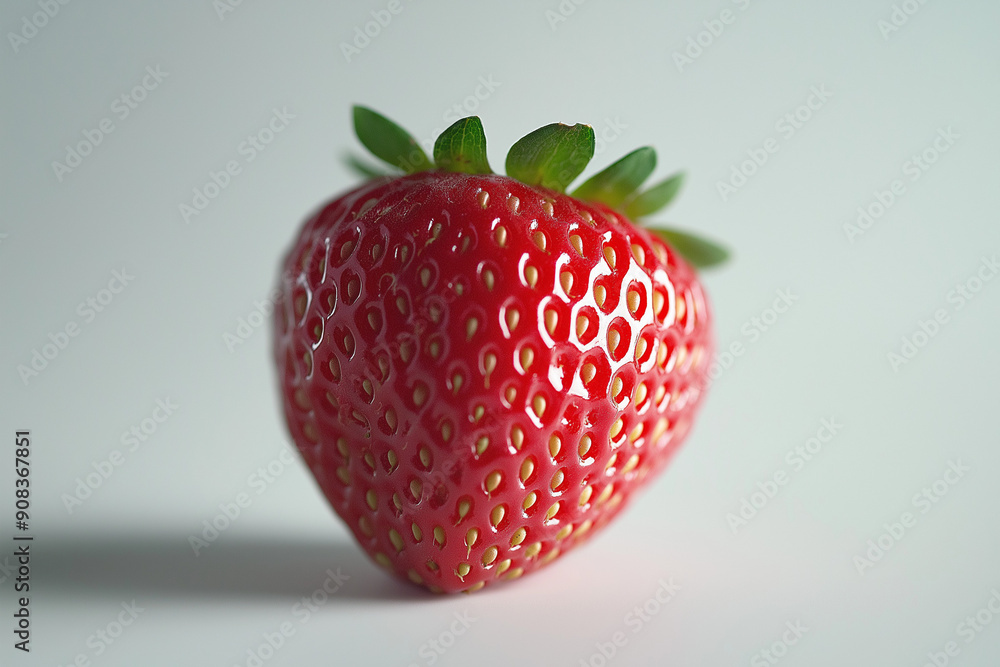 fresh strawberry isolated on white background fresh strawberry isolated on white background