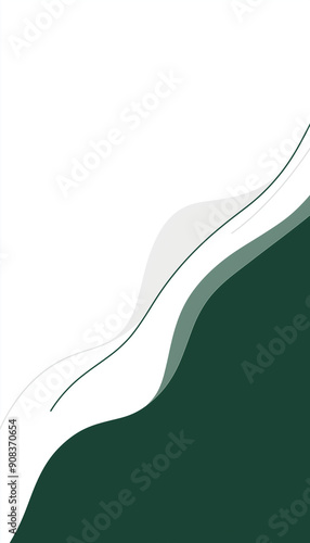 minimalist green background for a presentation