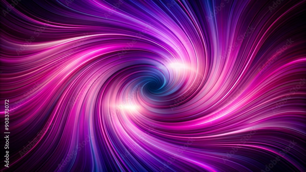 Obraz premium Magenta Vortex: A Swirling Abstract Noise Design AI Generated