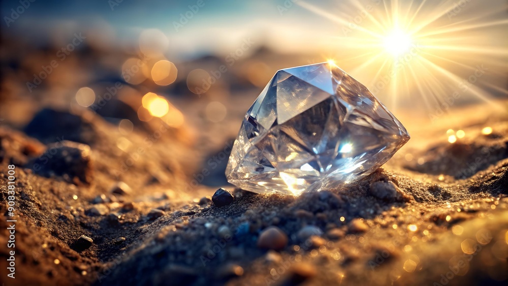A Rough Diamond Gleaming in the Deep AI generated A Rough Diamond Gleaming in the Deep AI generated