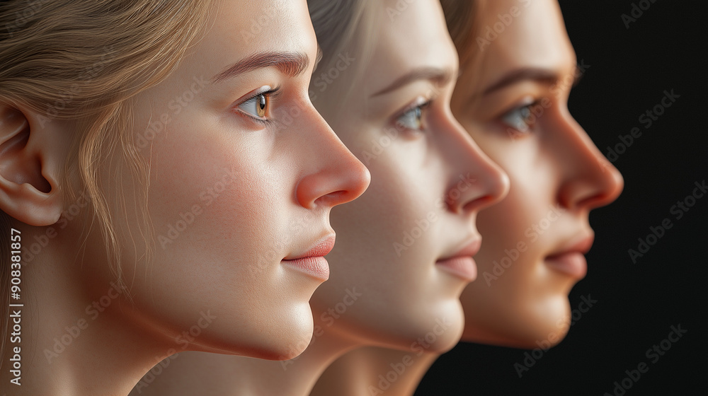 The image depicts a profile view of a person's ear with soft lighting and a blurred background, highlighting the natural texture of the skin and hair details. The image depicts a profile view of a person's ear with soft lighting and a blurred background, highlighting the natural texture of the skin and hair details.