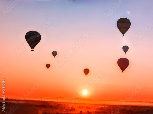 Hot air balloon 