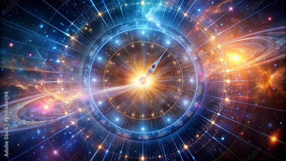 Digital Nebula: A Cosmic Cloud of Data and Time, Expanding and Evolving AI generated Digital Nebula: A Cosmic Cloud of Data and Time, Expanding and Evolving AI generated