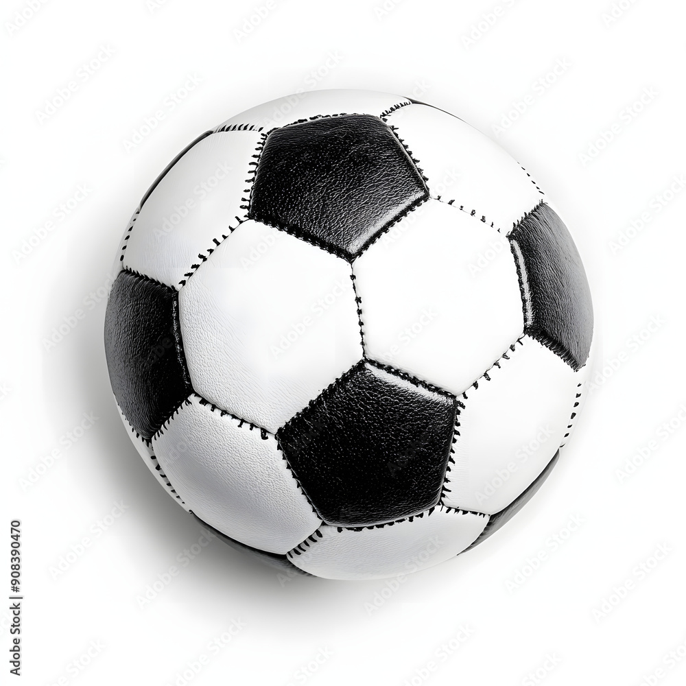 soccer ball on white background, isolated soccer ball on white background, isolated